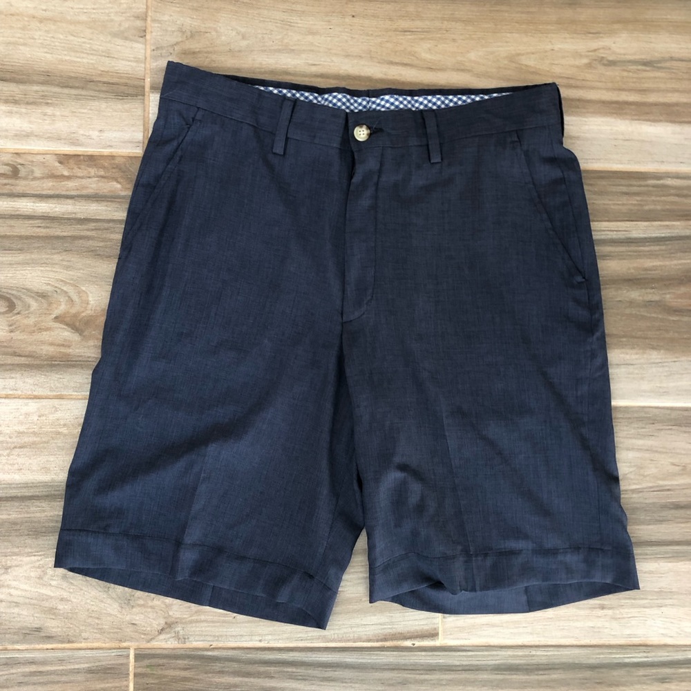 Men’s Turtleson Navy Slack Shorts Size 32R